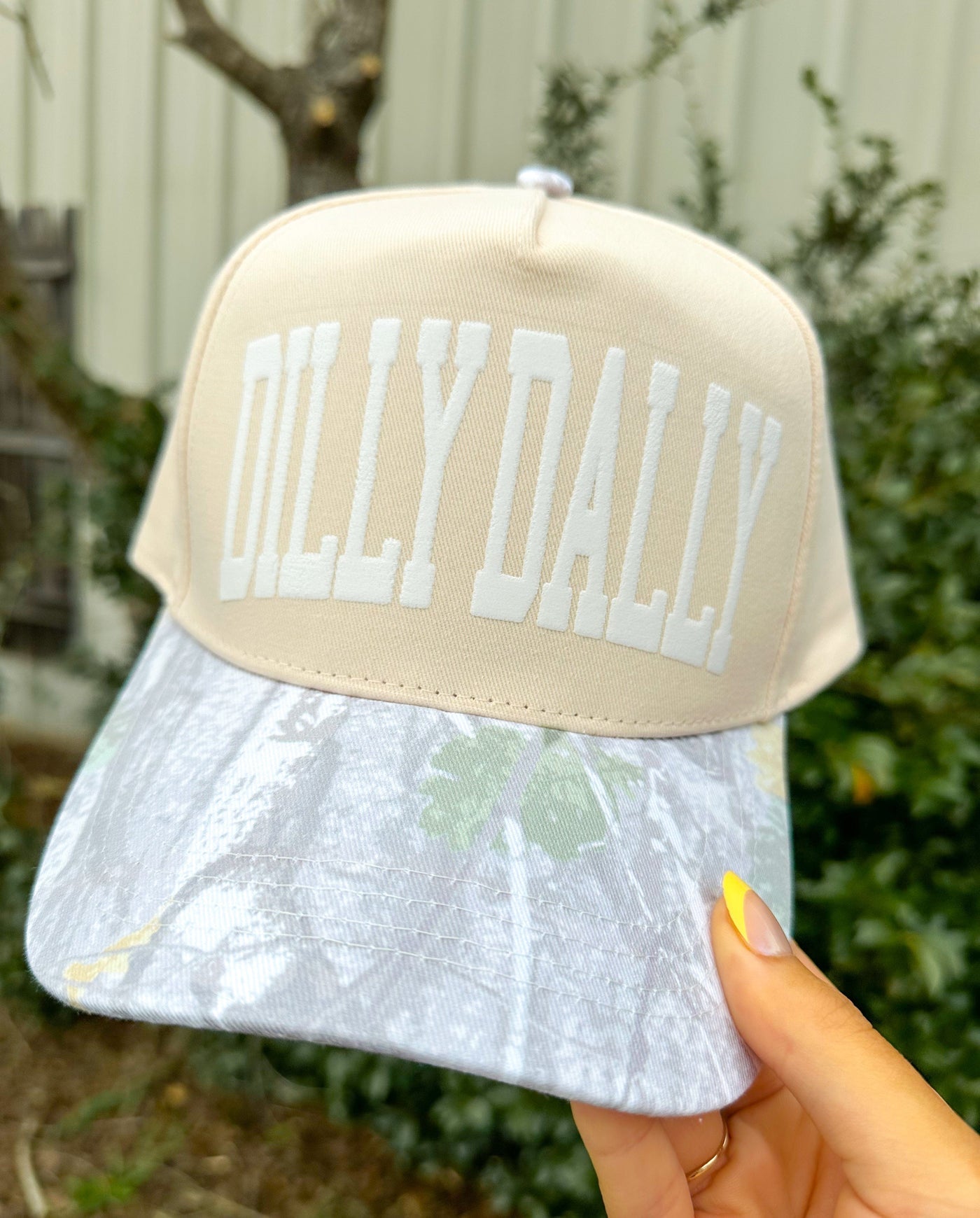 Dilly Dally Neutral Camo Hat