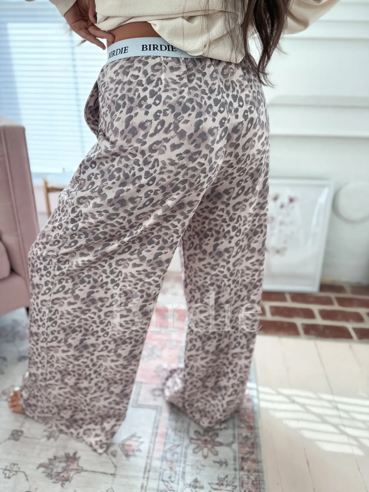 Neutral Leopard Lounge Pants