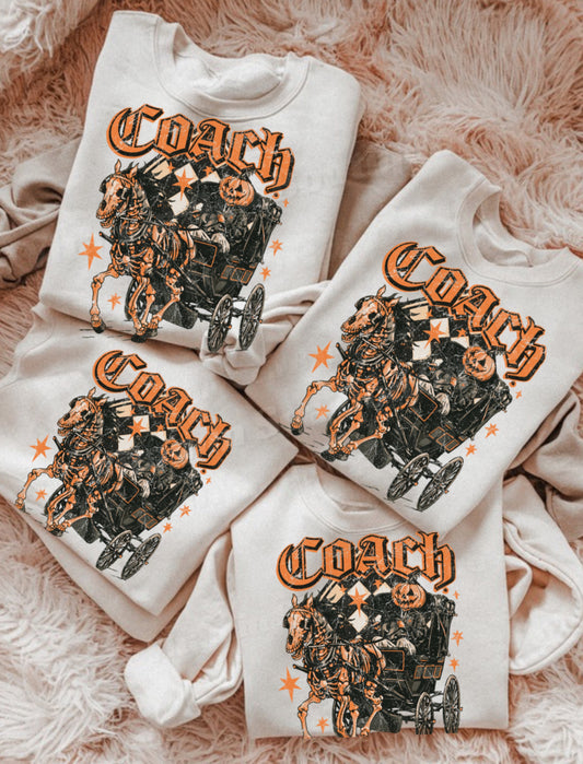 Preppy Coach Crewneck