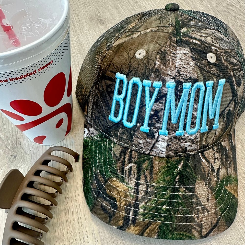 Camo Embroidered Hats