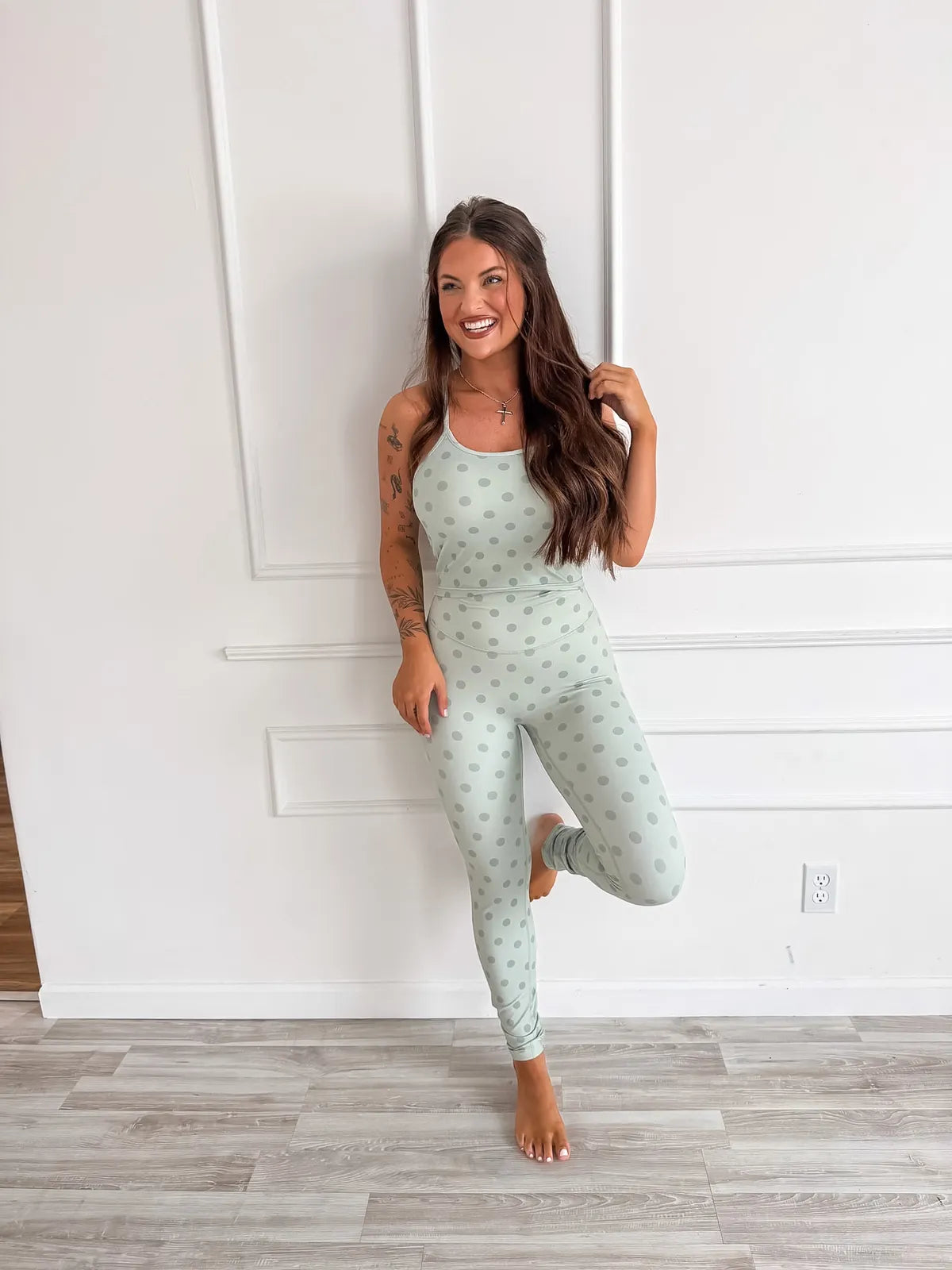 Preorder Pastel Polka Dot Brami & Leggings