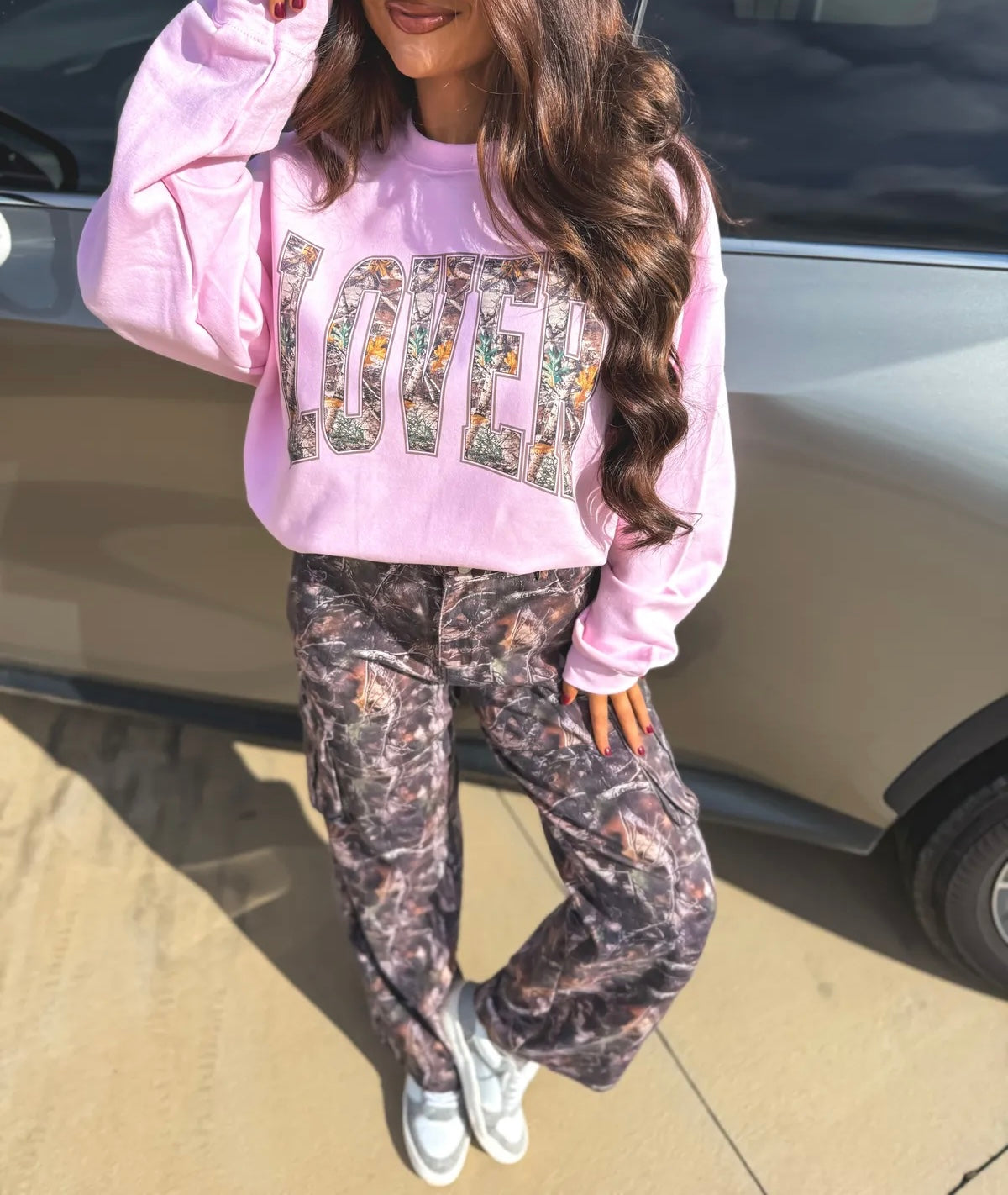 Lover Camo Sweatshirt