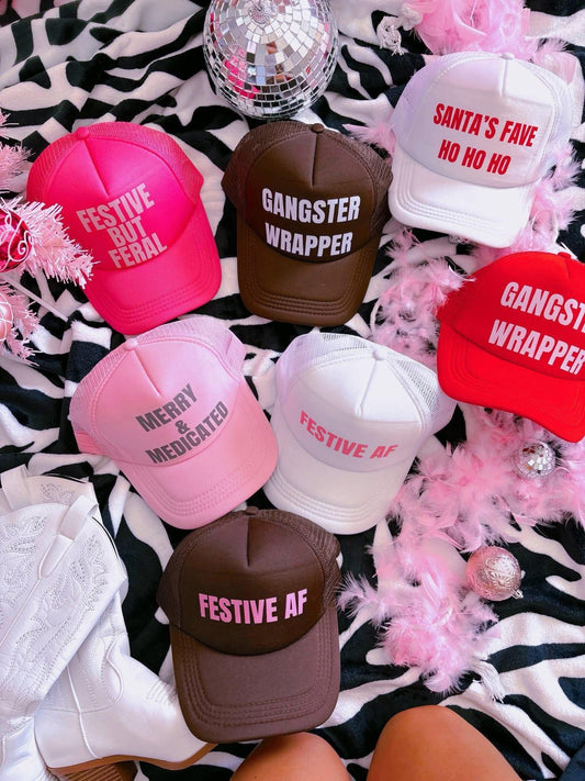 Holiday Trucker Hats
