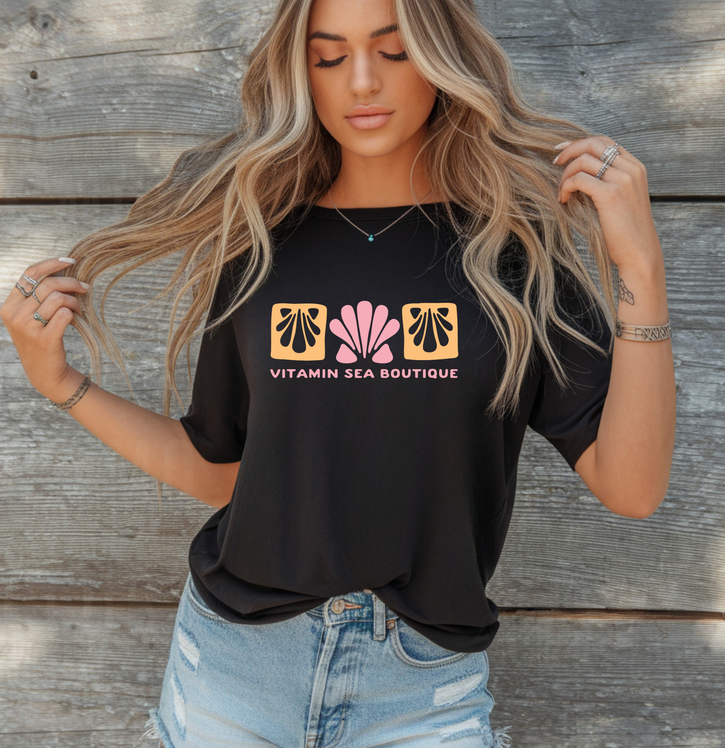 Vitamin Sea Shells Tee/Sweatshirt