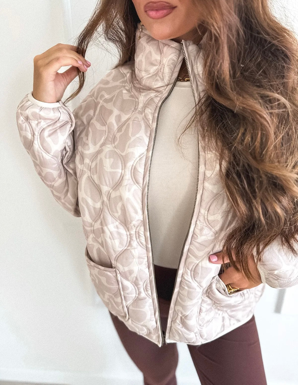 Preorder Neutral Marsh Camo Cozy Cloud Jacket