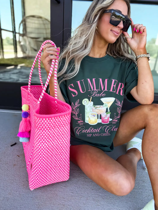 Summer Cocktail Club Tee