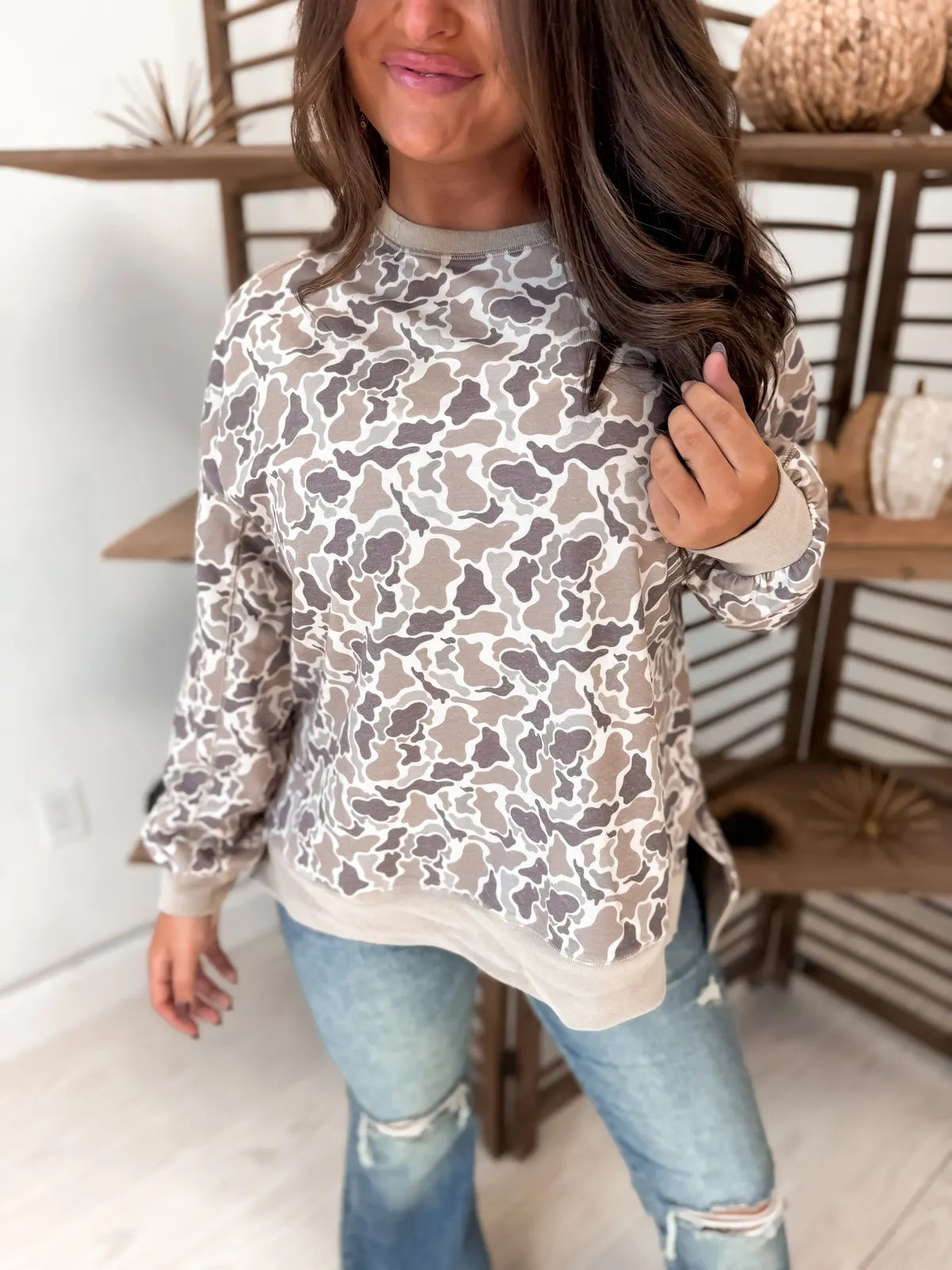 PREORDER Duck Camo Pullover