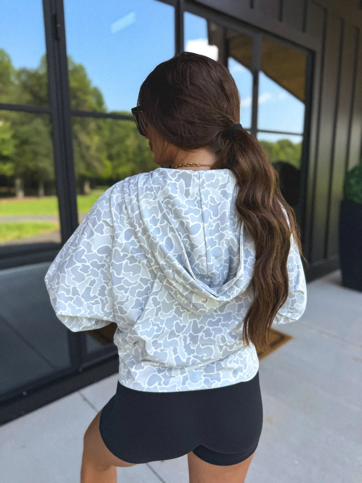 Preorder Snowdrift Duck Camo Summer Quarter Zip Pullover