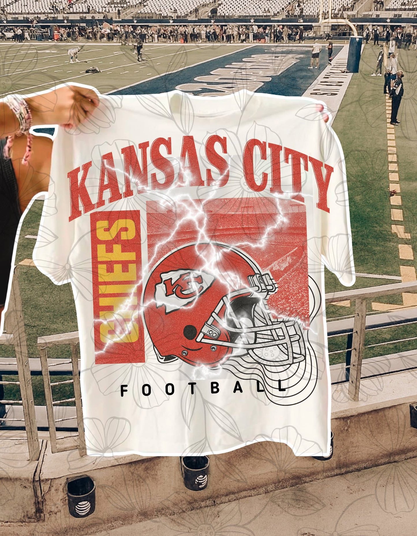 Football Teams Lightning Tees