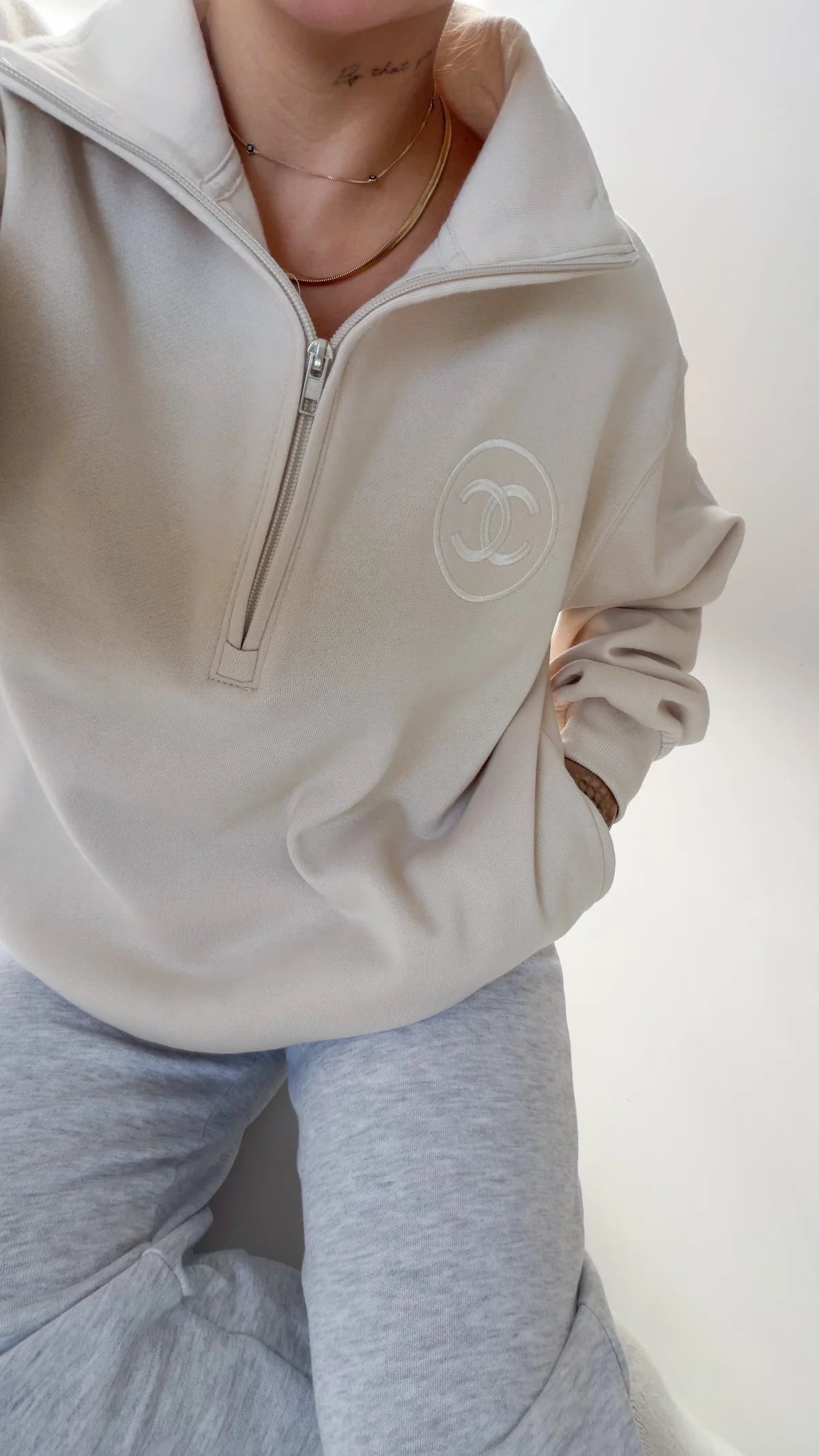 CC Circle Quarter Zip