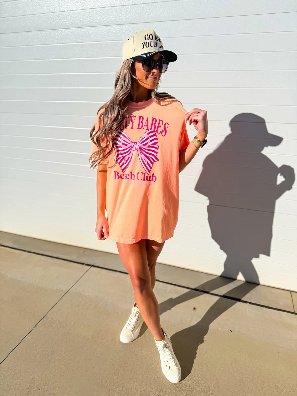 Salty Babes Beach Club Neon Tees