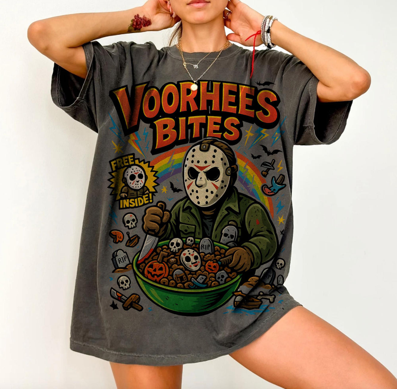 Voorhees Bites Tee/Sweatshirt
