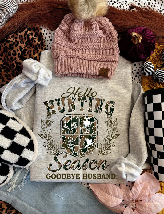 Hello Hunting Season Tee/Sweatshirt