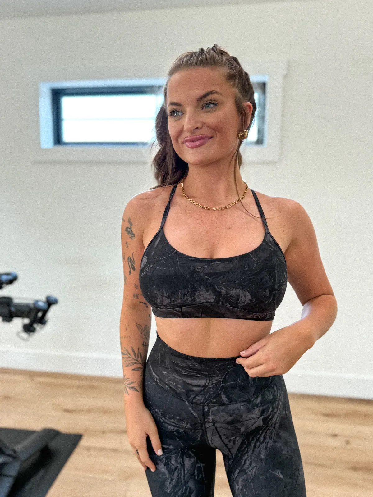 Preorder Carbon Camo Yoga Bra