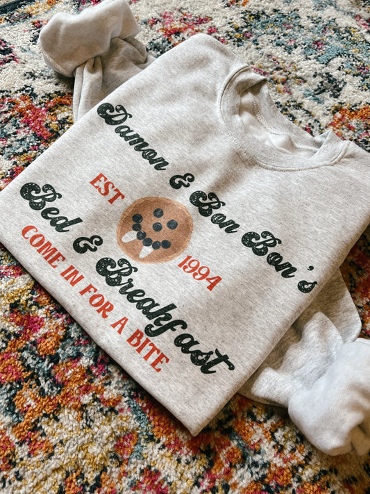 Damon & Bon Bon’s Bed & Breakfast Sweatshirt