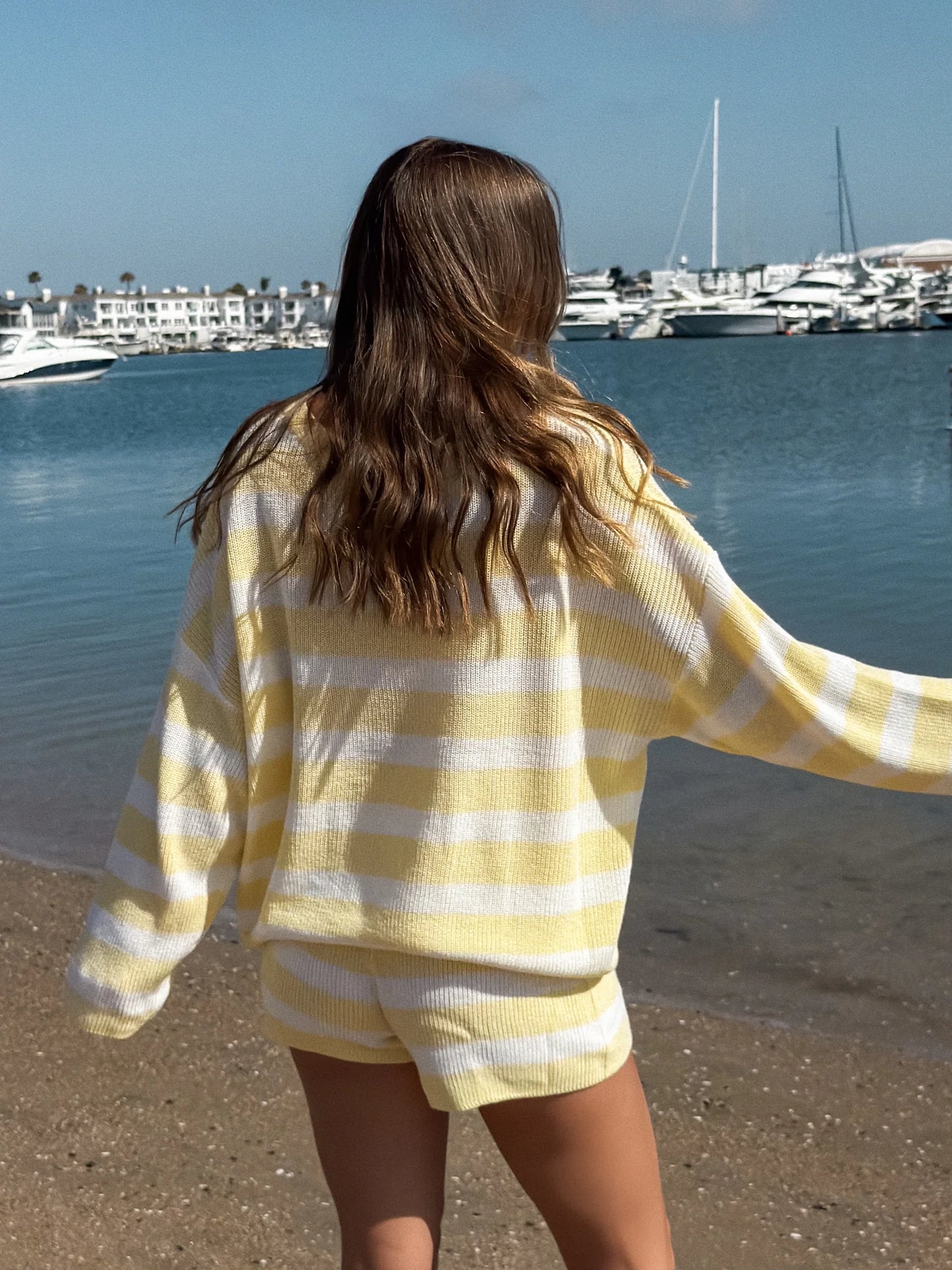 The Hamptons Sweater/Shorts Set