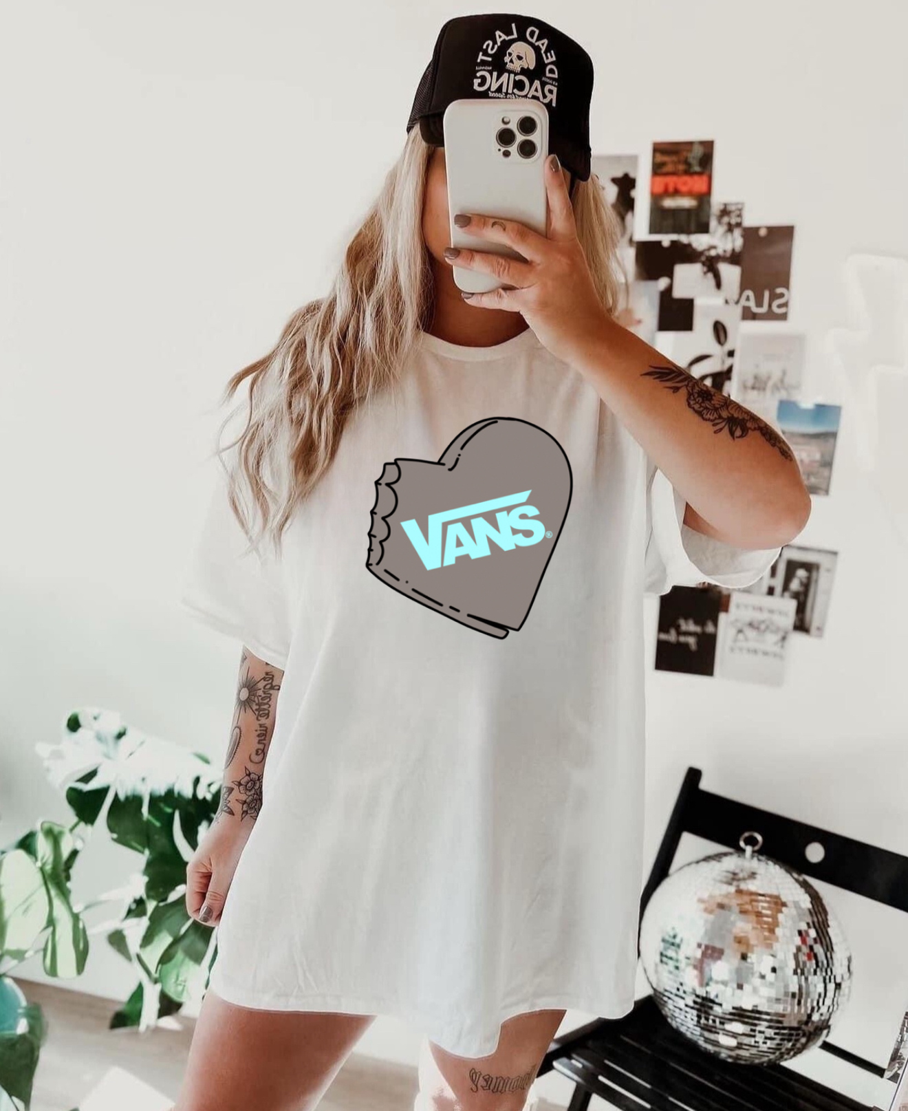 Vans Heart Tee/Sweatshirt
