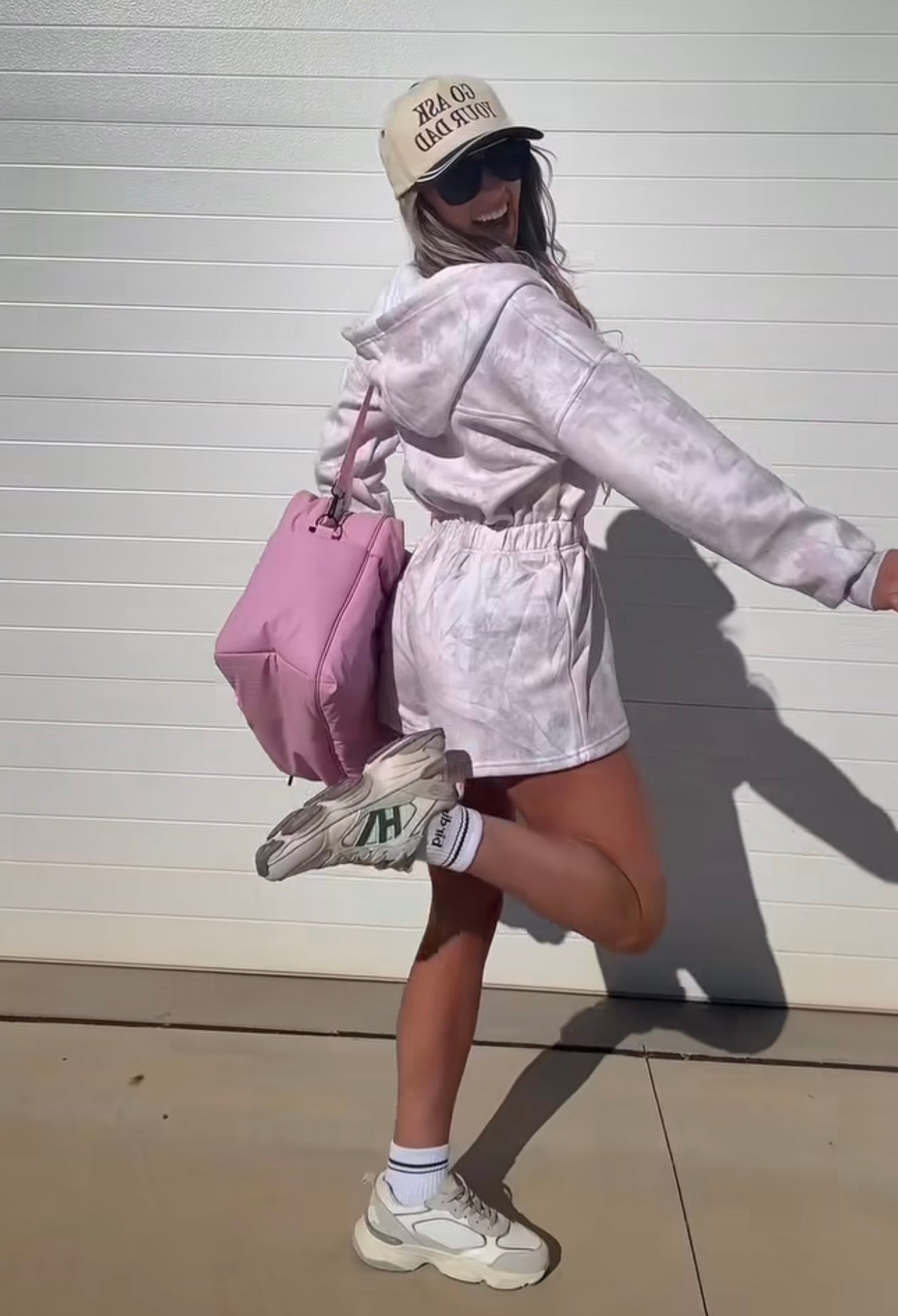 Cream Camo Cozy Hooded Romper