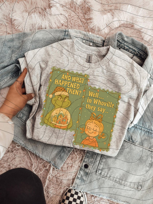 Whoville Christmas Stamps Tee