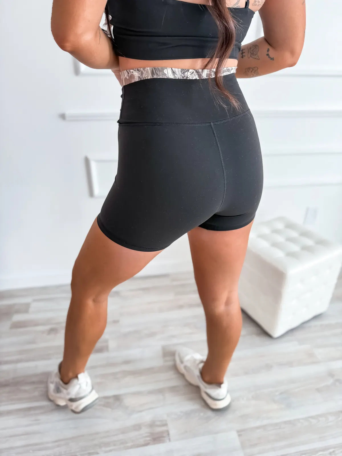 PREORDER Black Biker Shorts