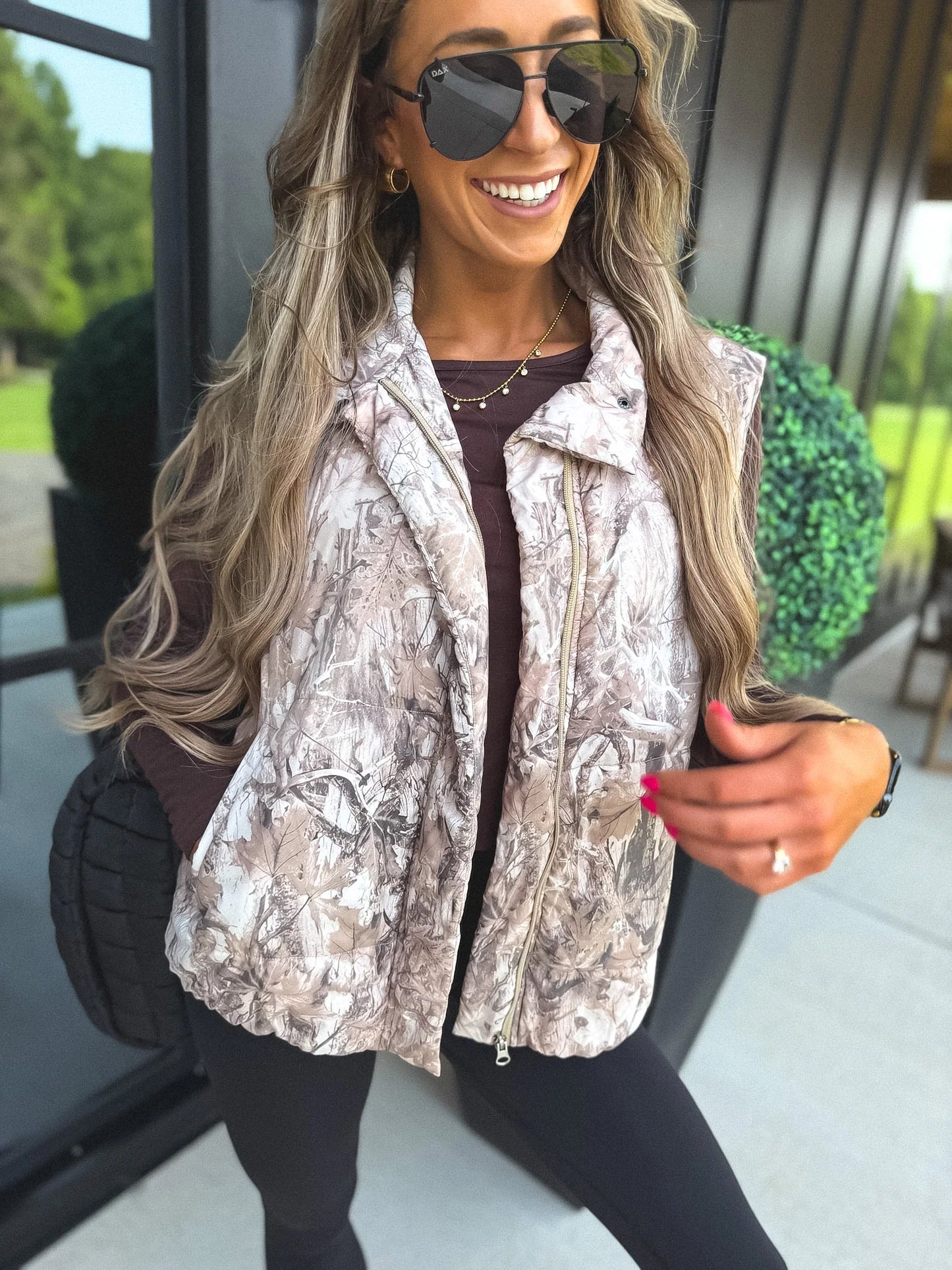 PREORDER Dark Camo Puffer Vest