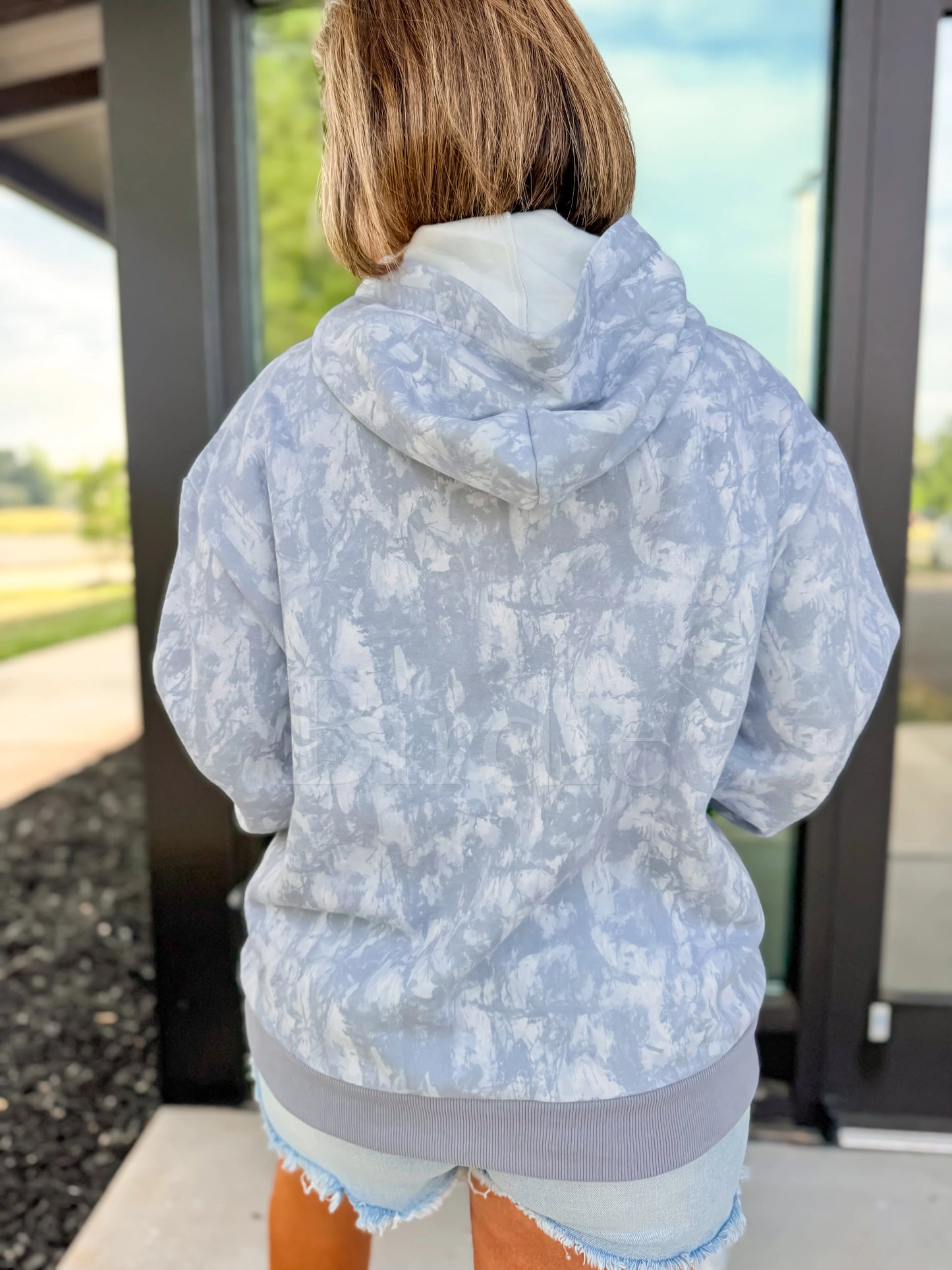 Preorder Silver Skies Camo Hoodie