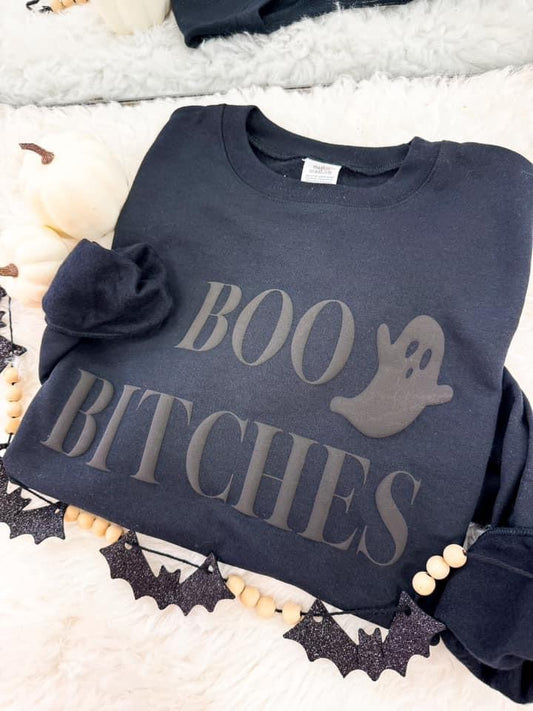 Boo Bi*ches Puff Sweatshirt