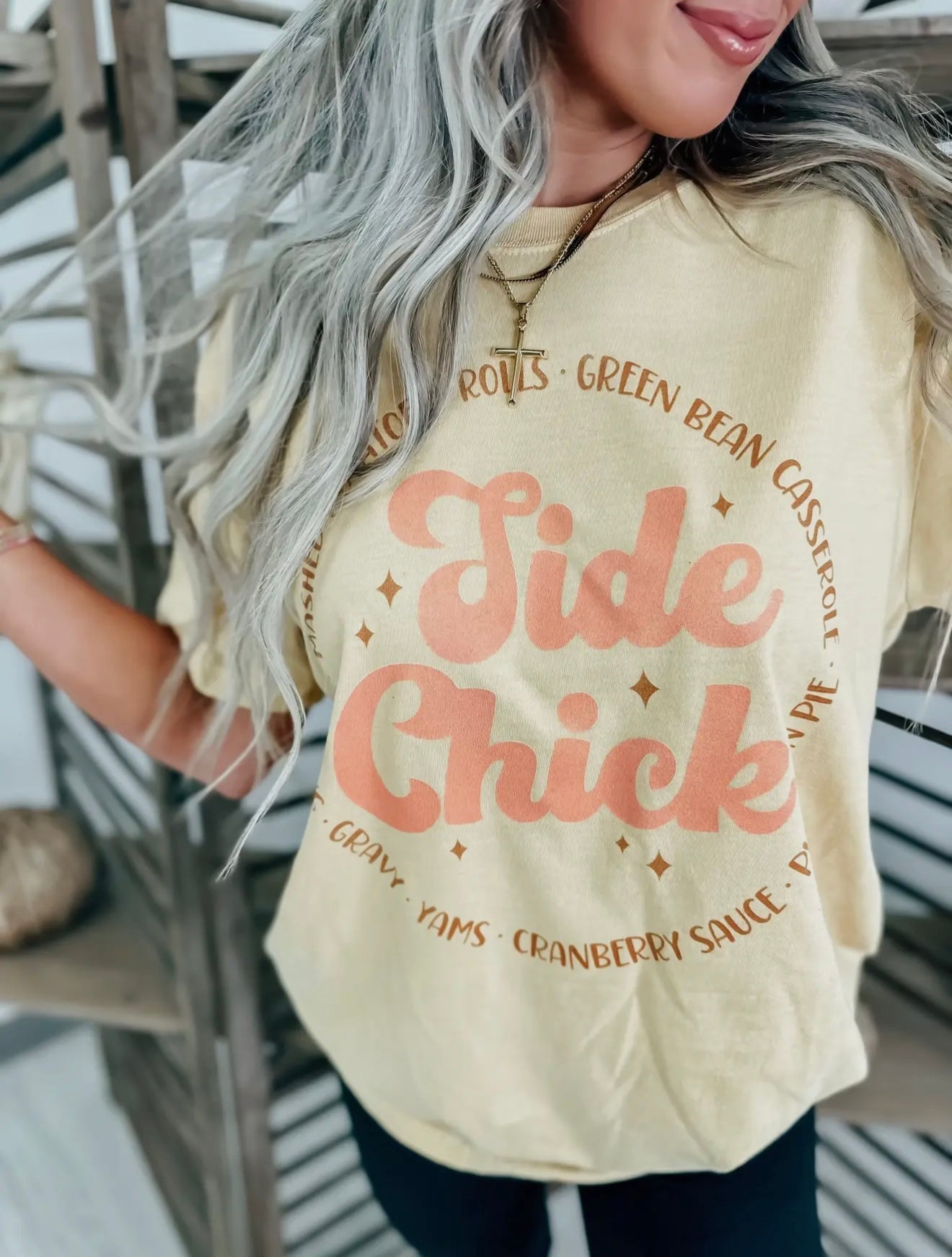 Side Chick Holiday Tee