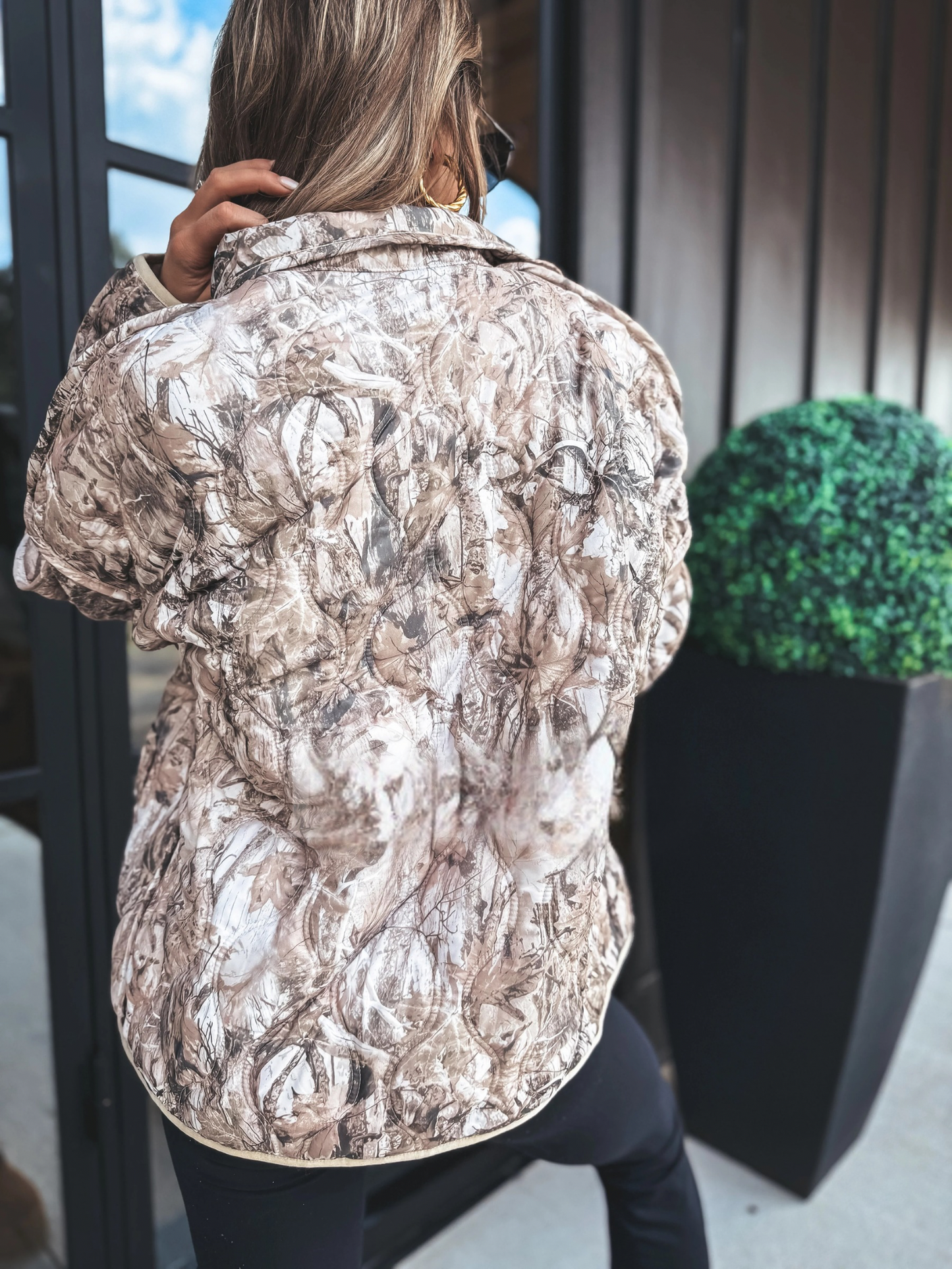 PREORDER Dark Camo Cozy Cloud Jacket