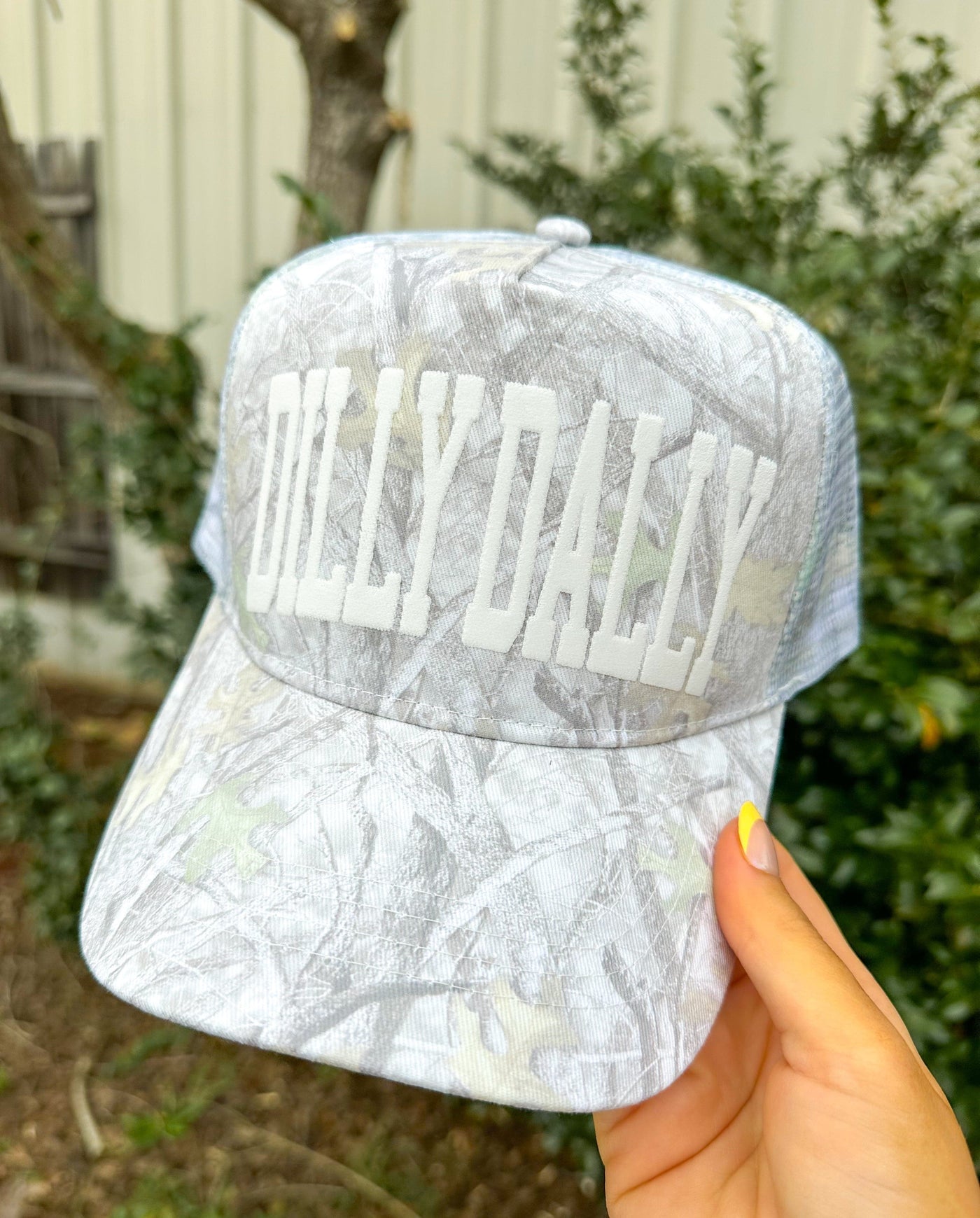 Dilly Dally Camo Hat