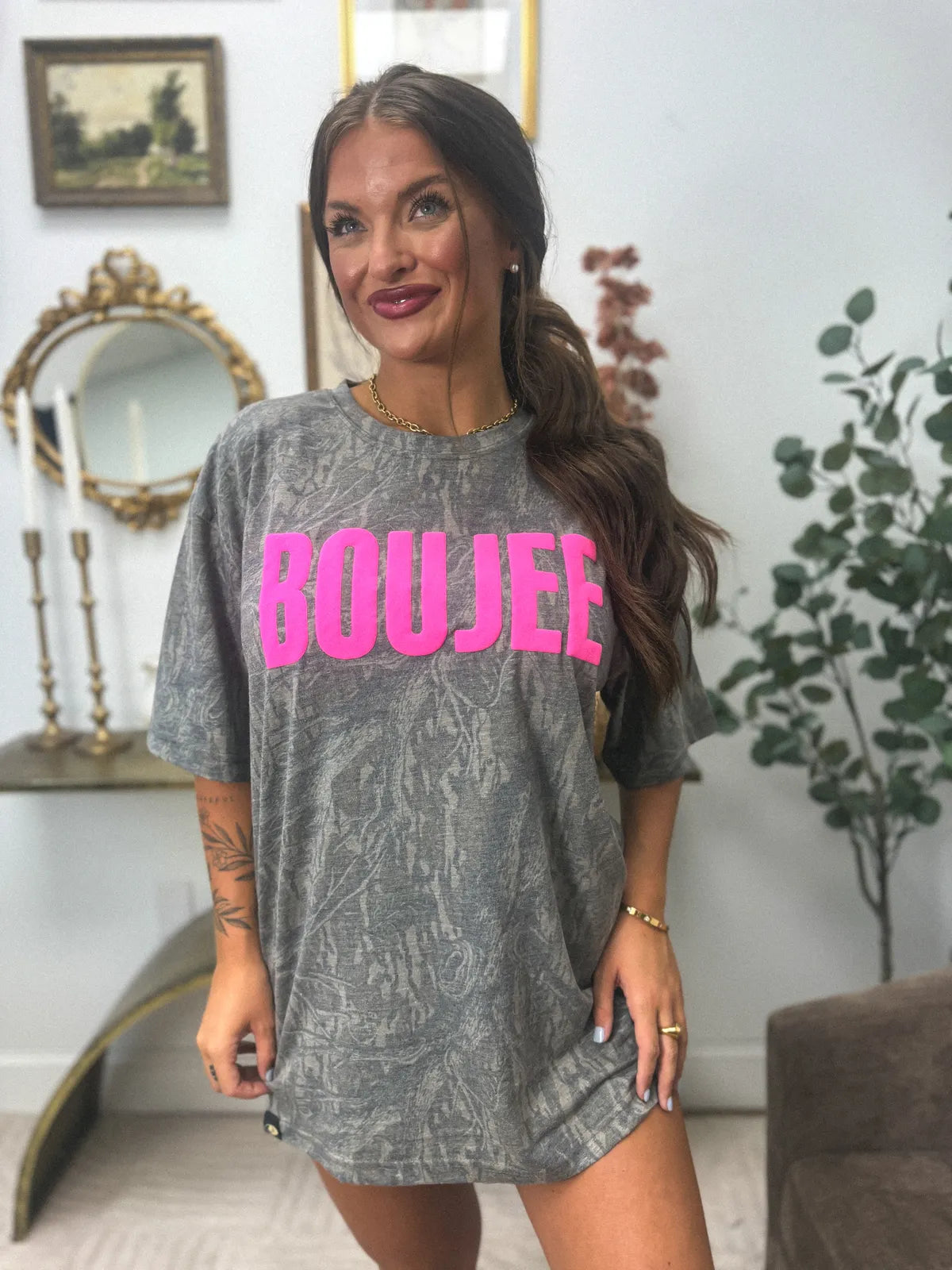 Boujee Camo Tee