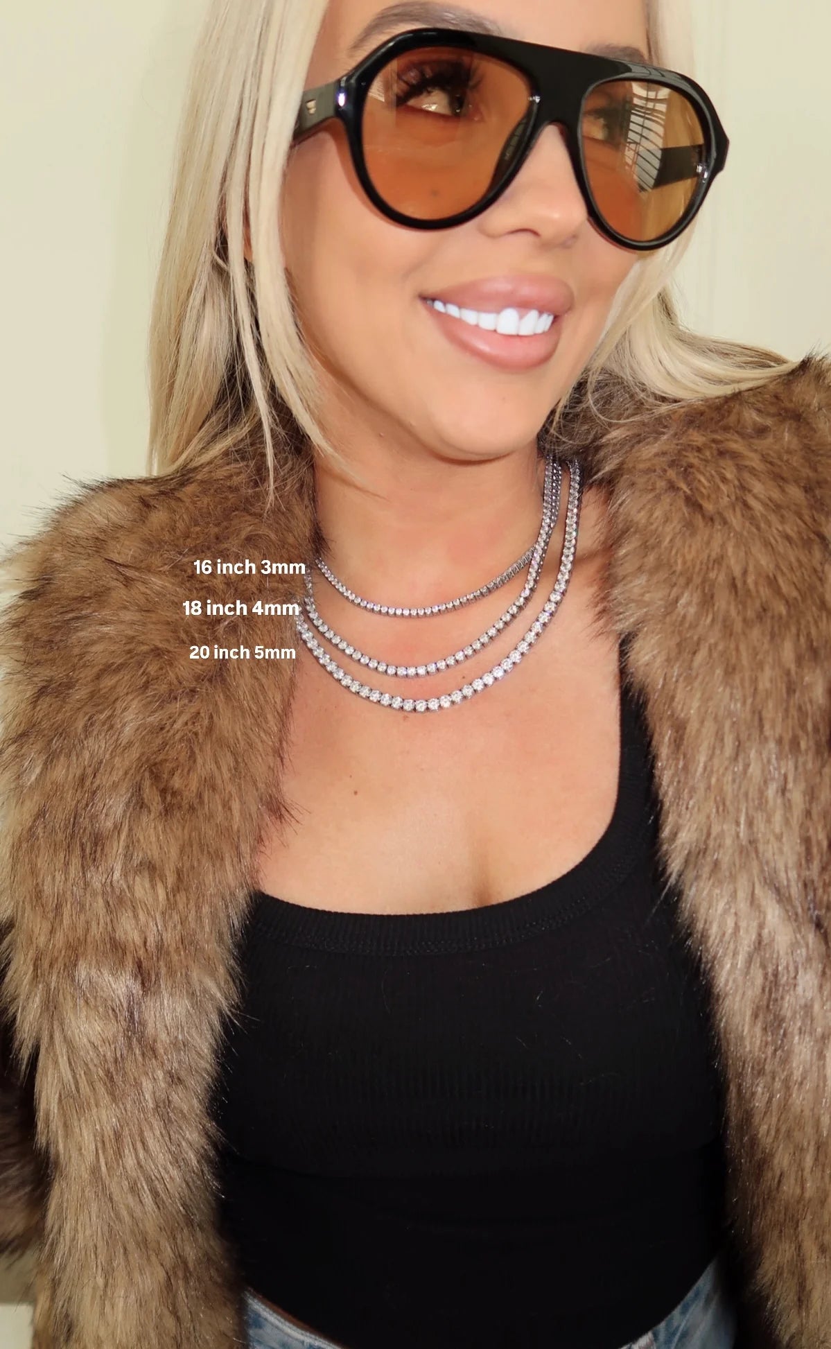 The Luxe Line — Tennis Necklaces