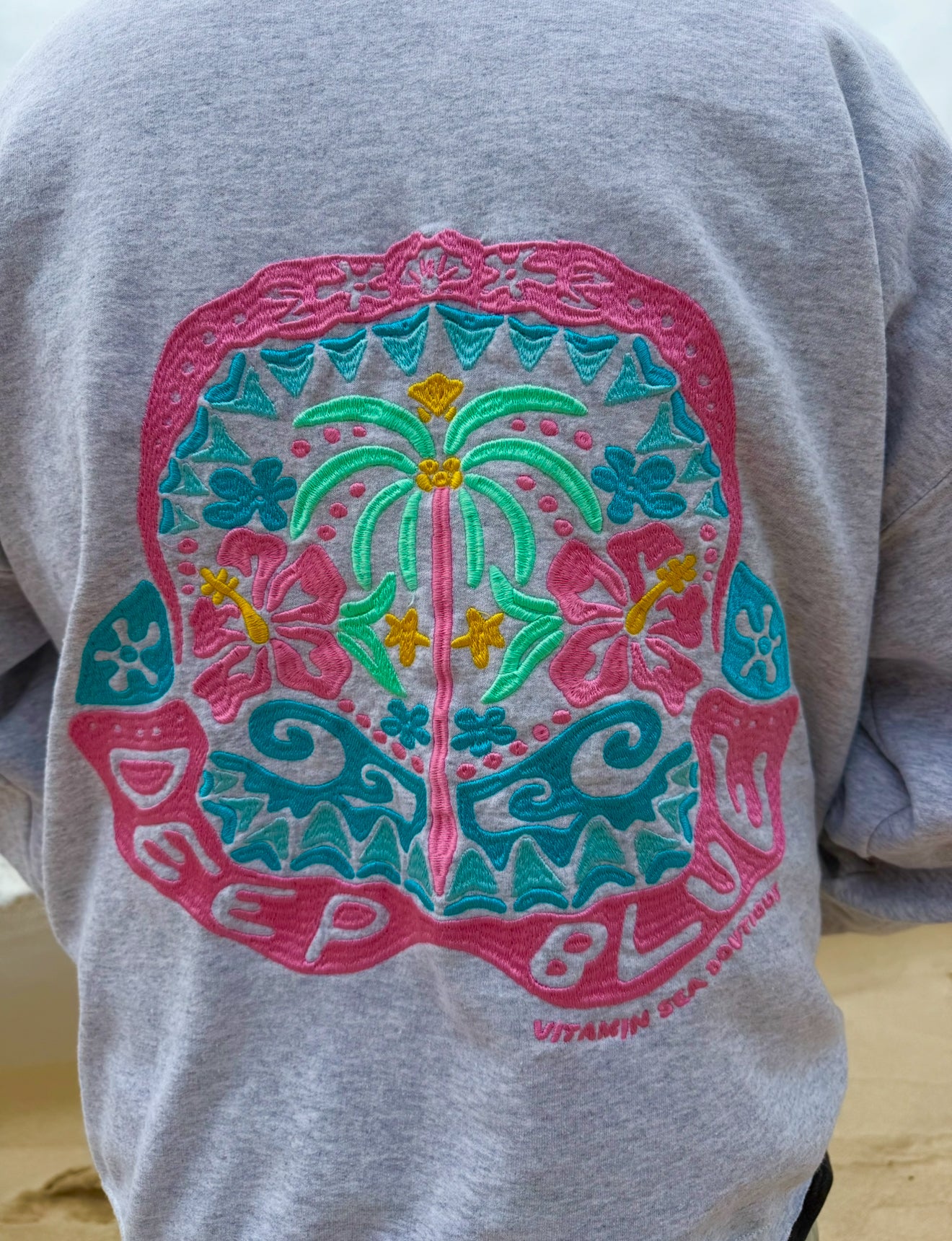 Deep Blue Shark Hoodie