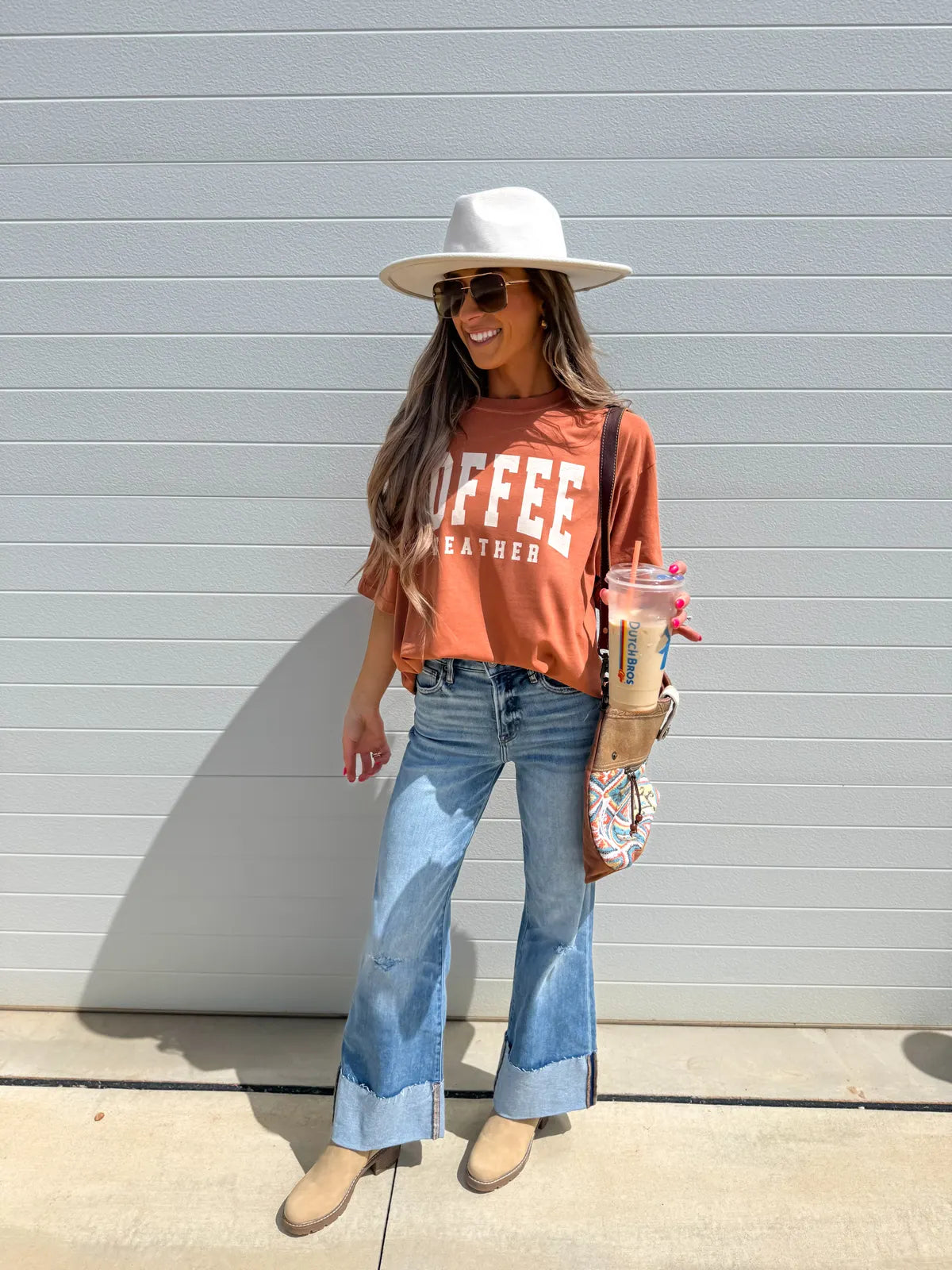 Coffee Weather Autumn Tee