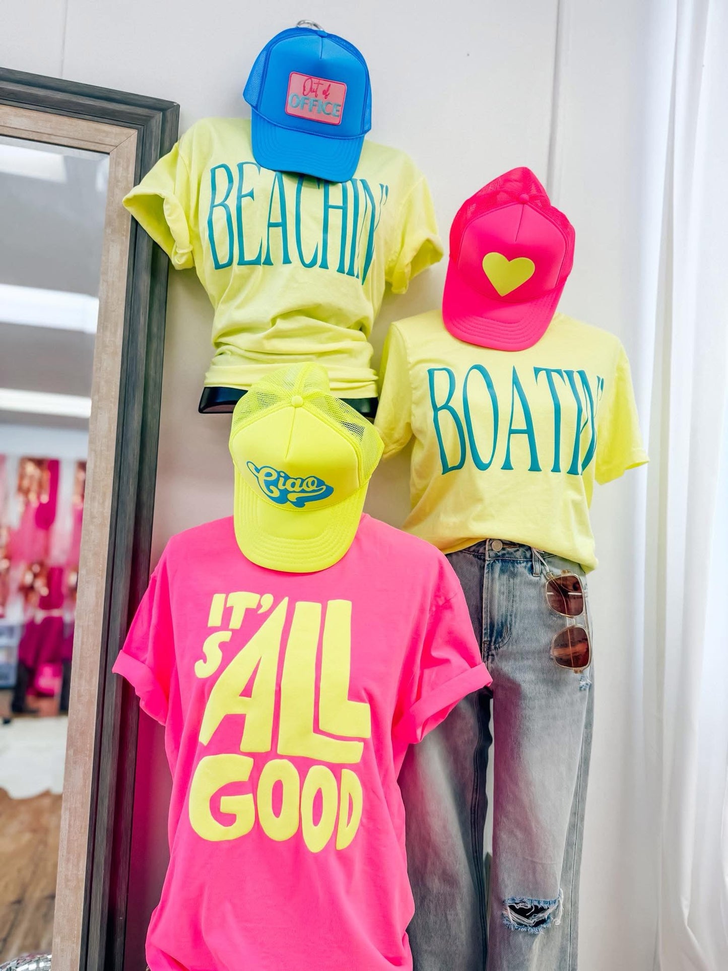 Neon Summer Puff Tees