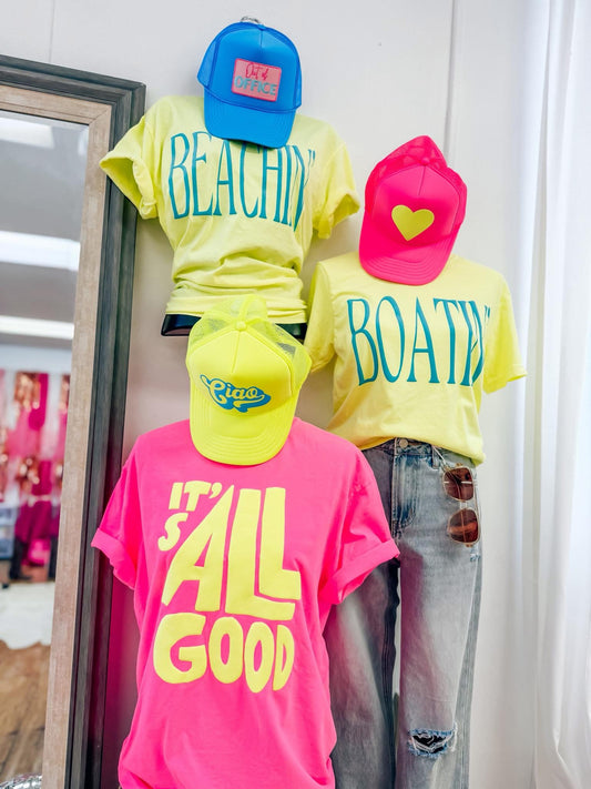 Neon Summer Puff Tees