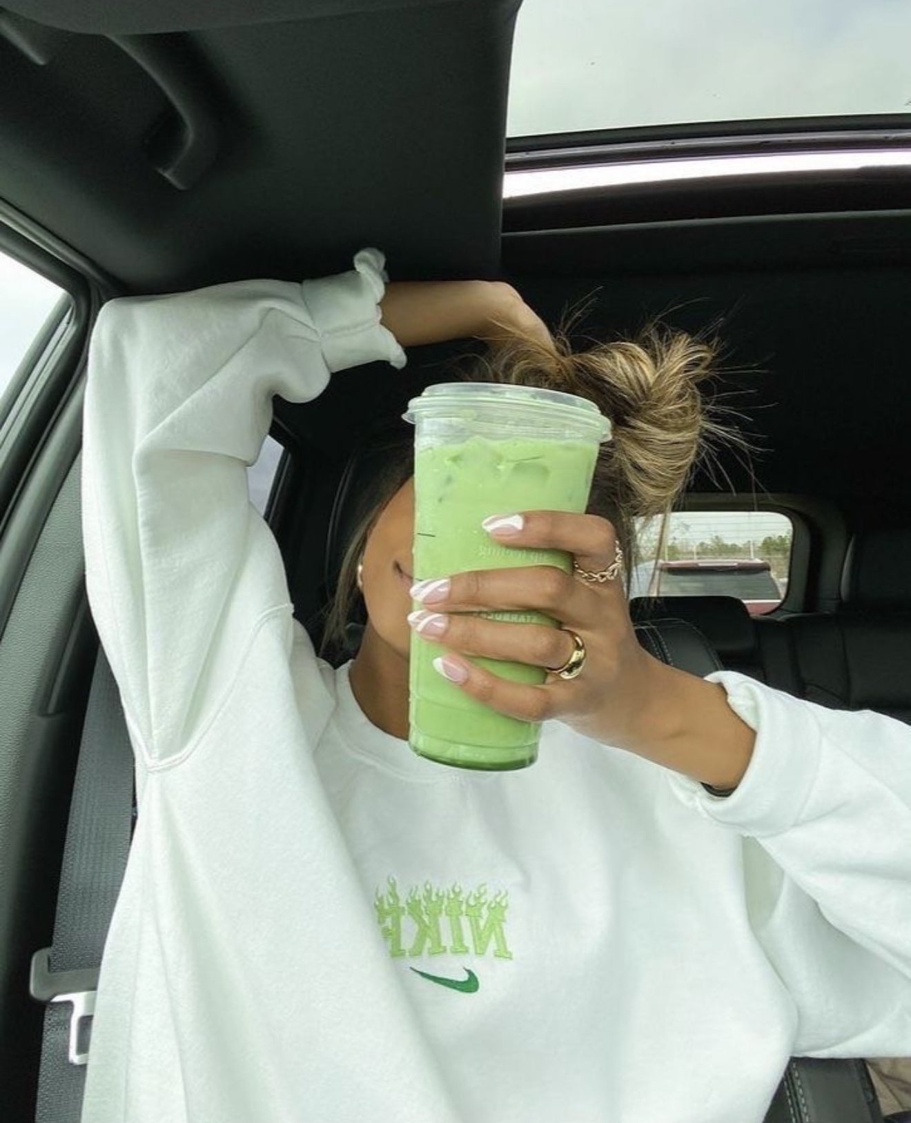 Matcha NKE Tee/Sweatshirt