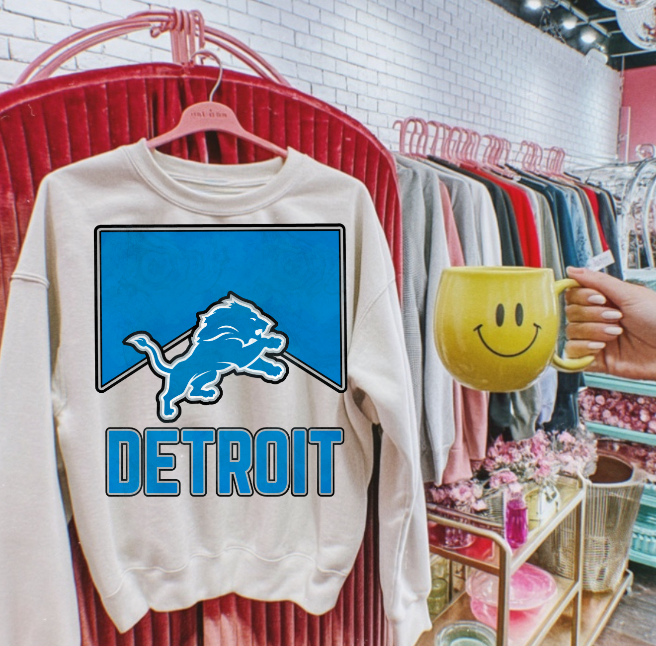 Football Vintage Crewnecks