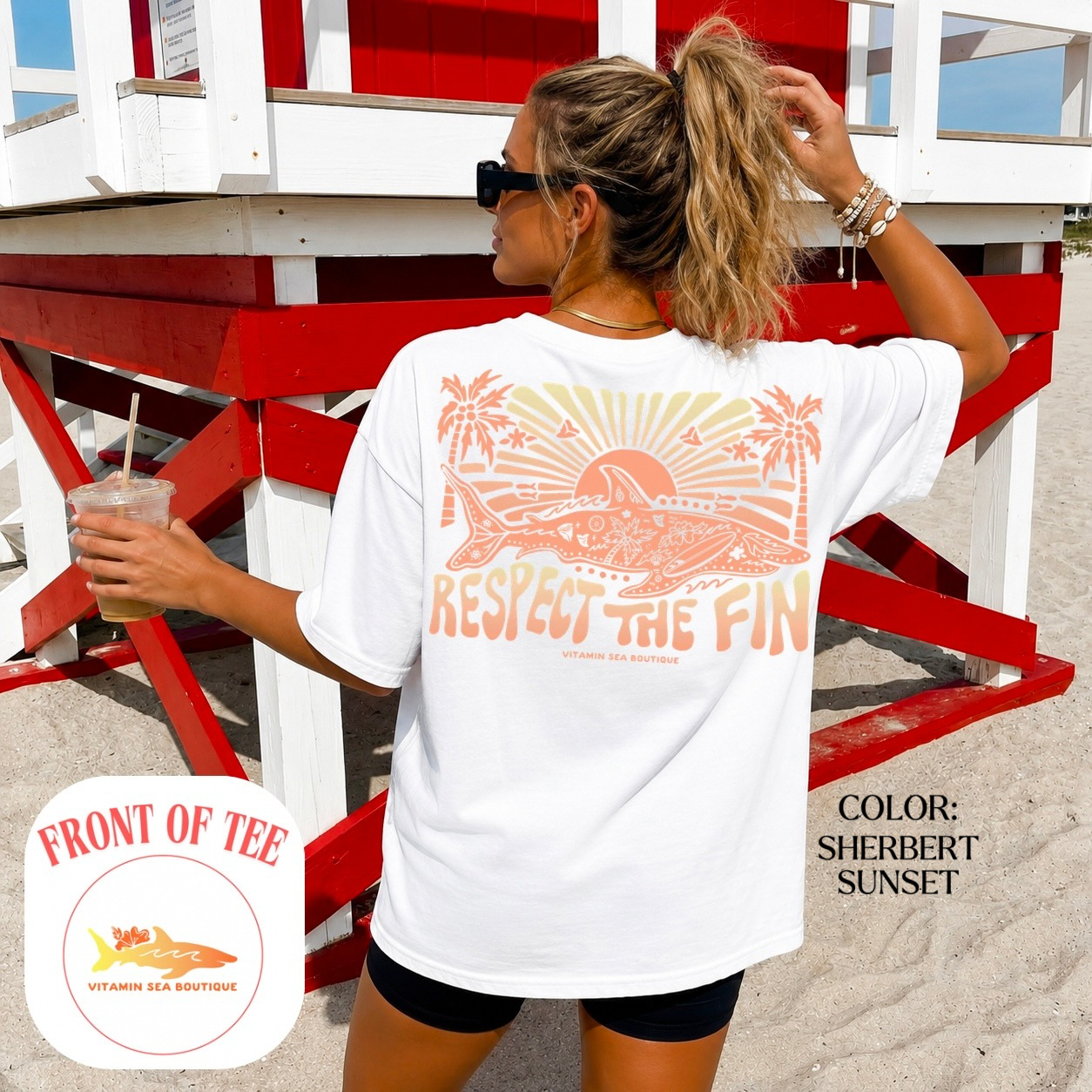 Respect the Fin Tee