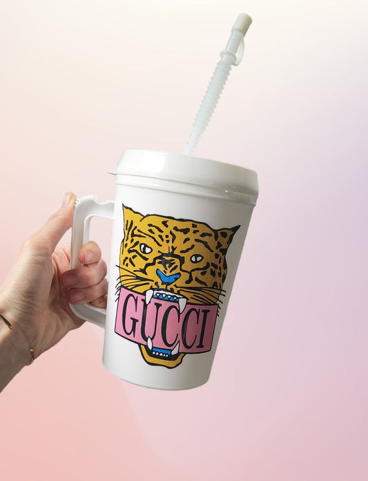 Preppy Tiger Trucker Mugs