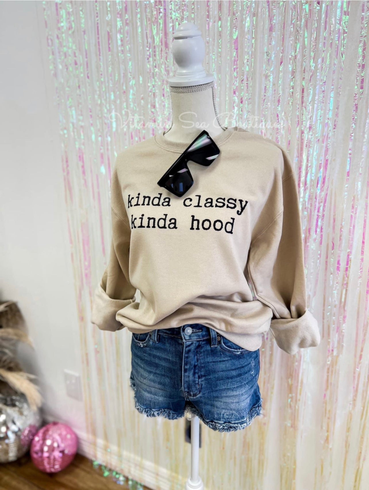 Kinda Classy Kinda Hood Sweatshirt