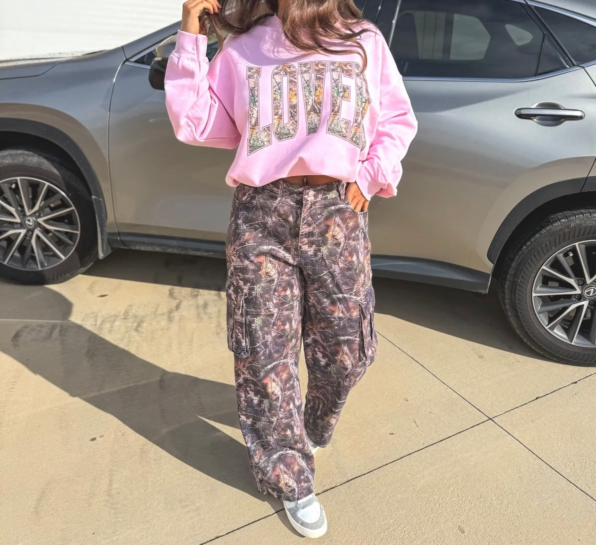 Lover Camo Sweatshirt