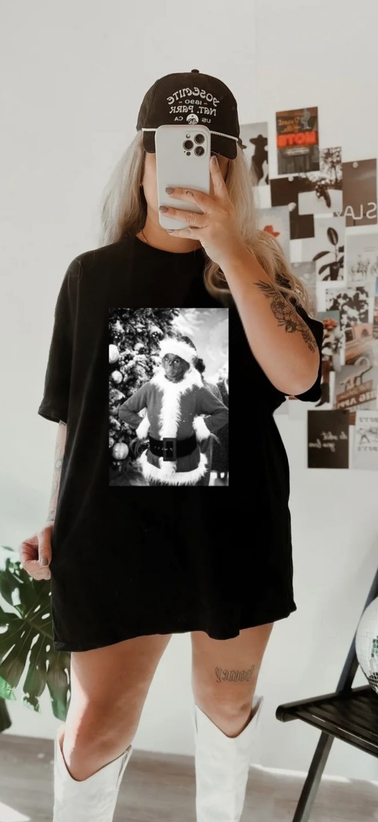Black & White Grinch Tee