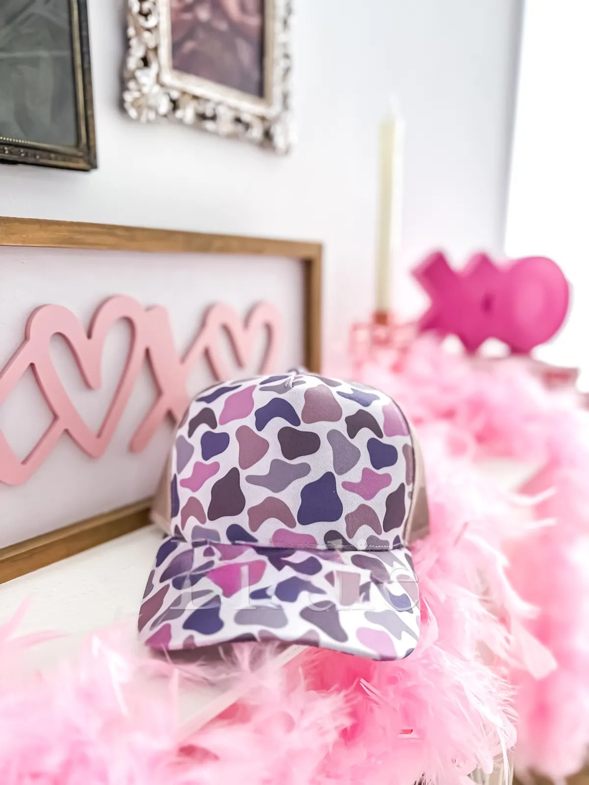 Pastel Duck Camo Trucker Hat