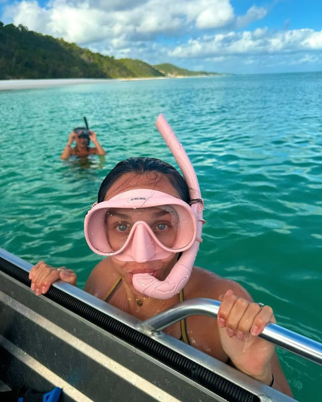 Baby Pink Snorkel Set