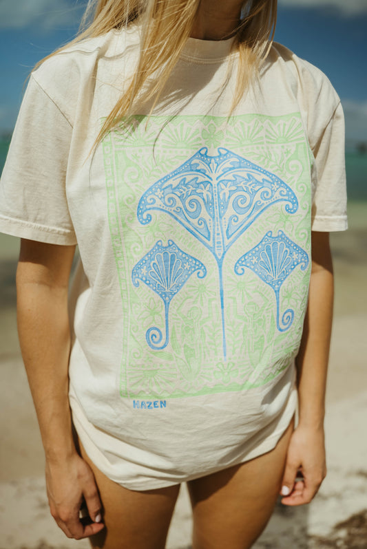 Mermaids & Mantas Tee