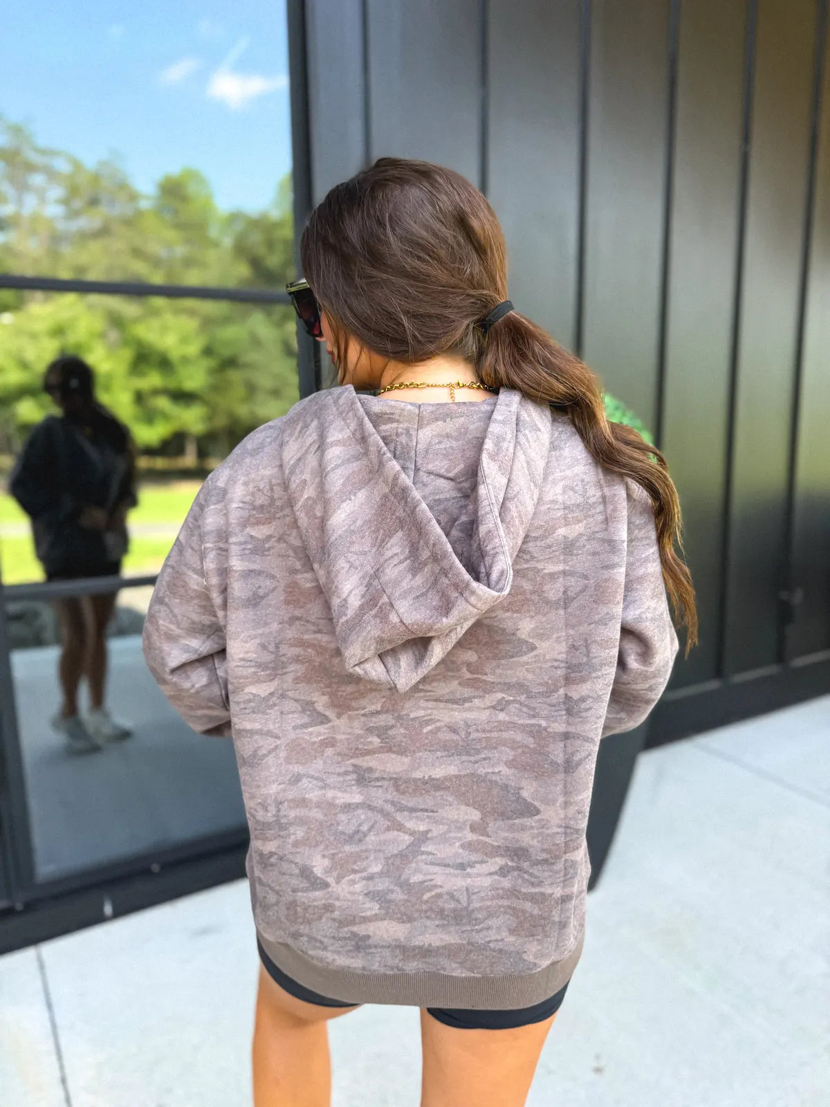 Preorder Smoked Oak Camo Comfort Quarter Zip