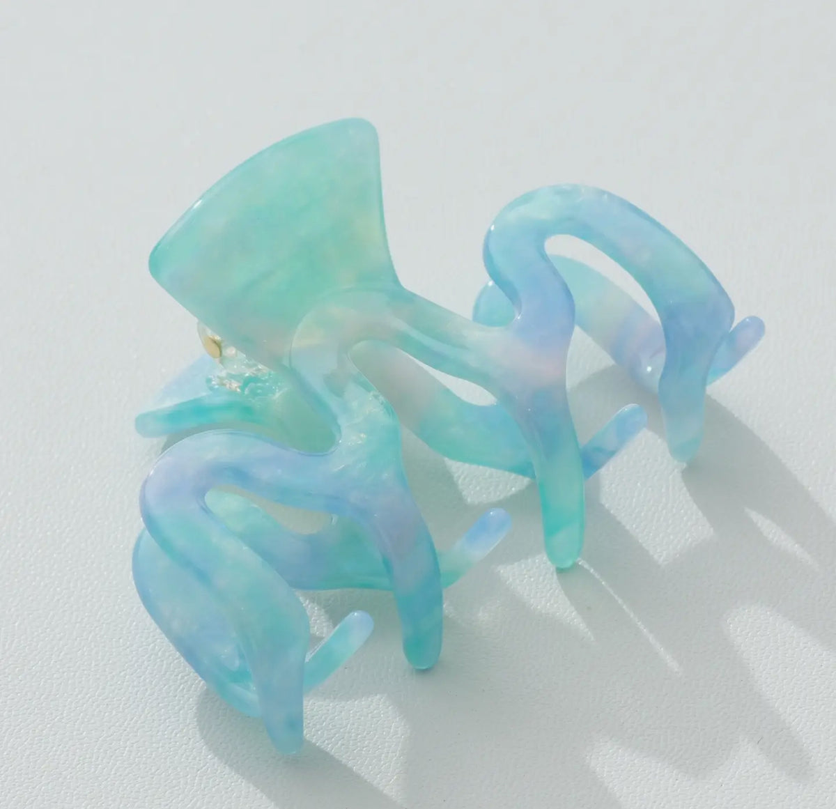 Blue Hawaiian Claw Clips