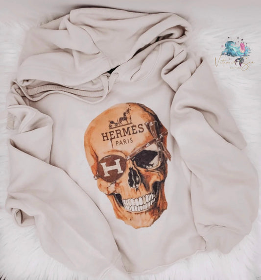Preppy Skull Hoodie