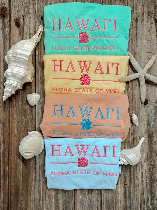 Hawaii Aloha State of Mind Tee/Tank